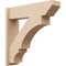 Ekena Millwork 7 1/2-in W x 28-in D x 28-in H Balboa Slat Rough Cedar Woodgrain TimberThane Outlooker, Primed Tan OUTUR075X28X28BOA24RCPR - alternate 1
